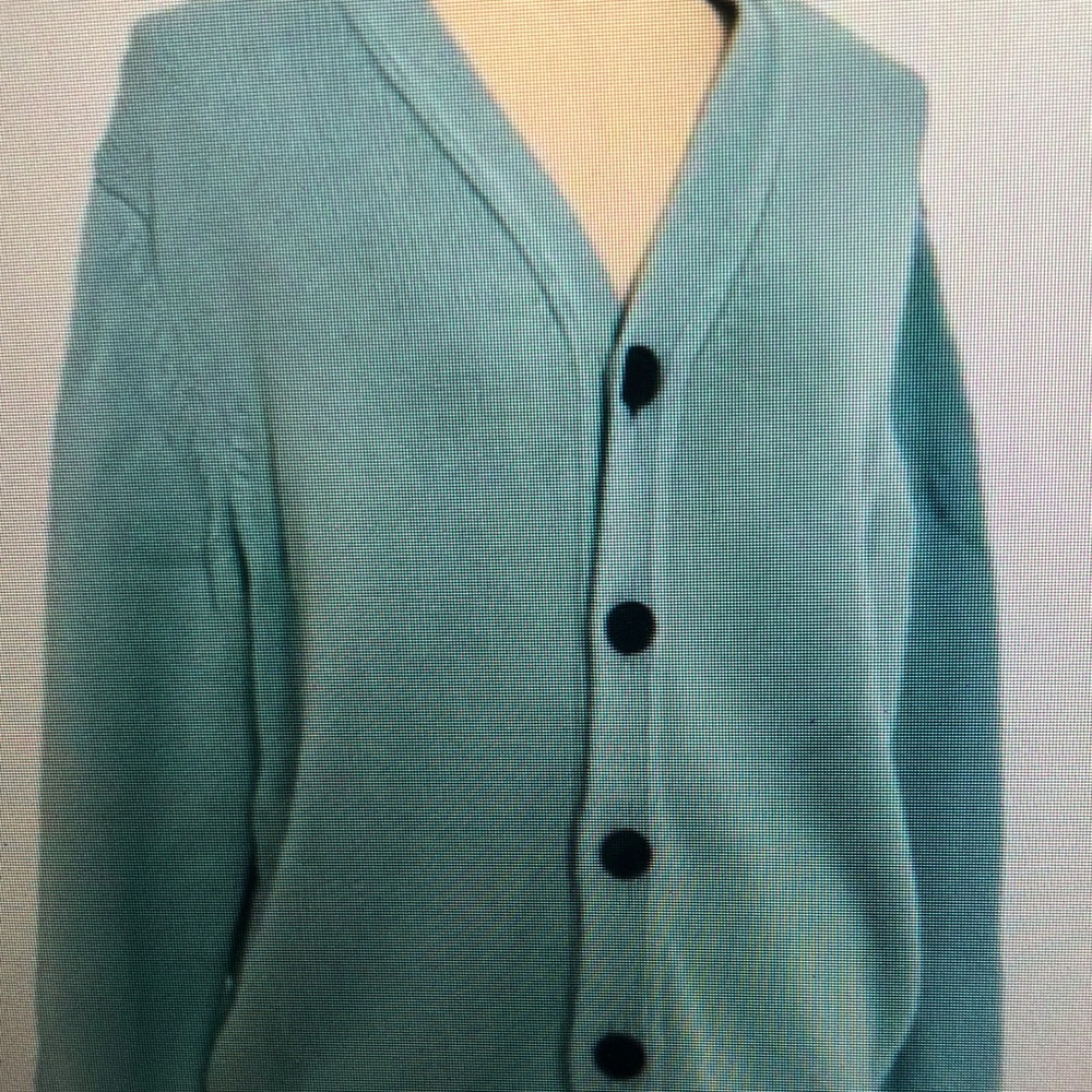 Men's Mint Green Cardigan Sweater